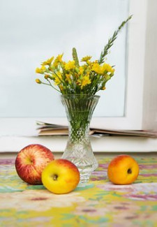 Blumen in Vase