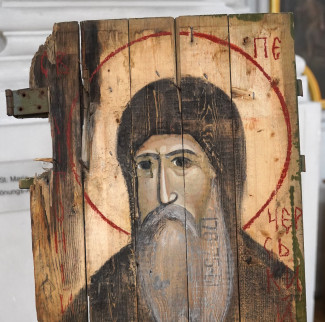 Ikonen gegen den Krieg, Heilig Geist-Kirche