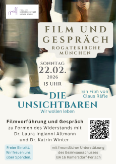 Plakat Film "Die Unsichtbaren"