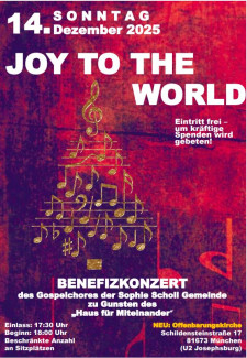 Plakat Gospelkonzert