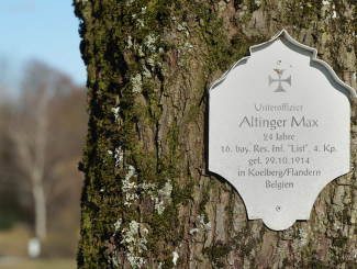 Gefallenentafel in Ebersberg