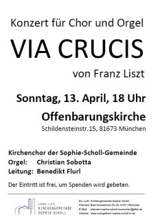Plakat Konzert April 2025